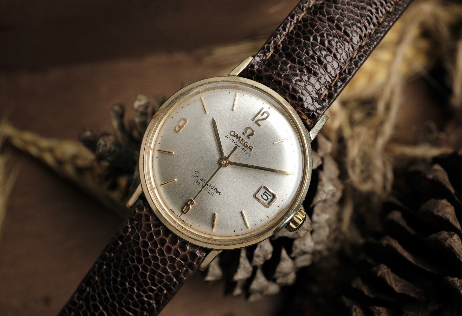 Omega Seamaster De Ville automatic in gold