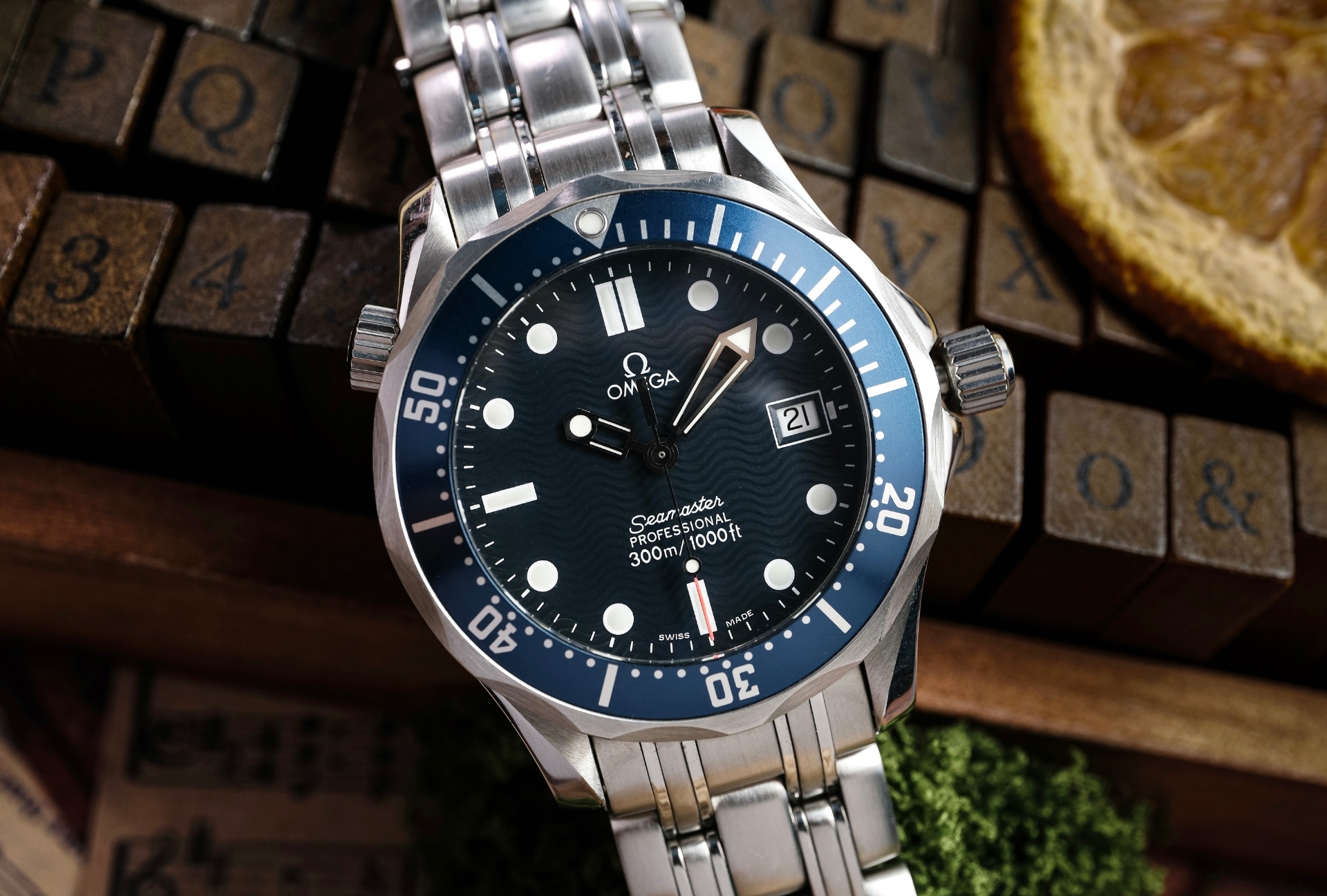 Omega Seamaster Professional diver watch
