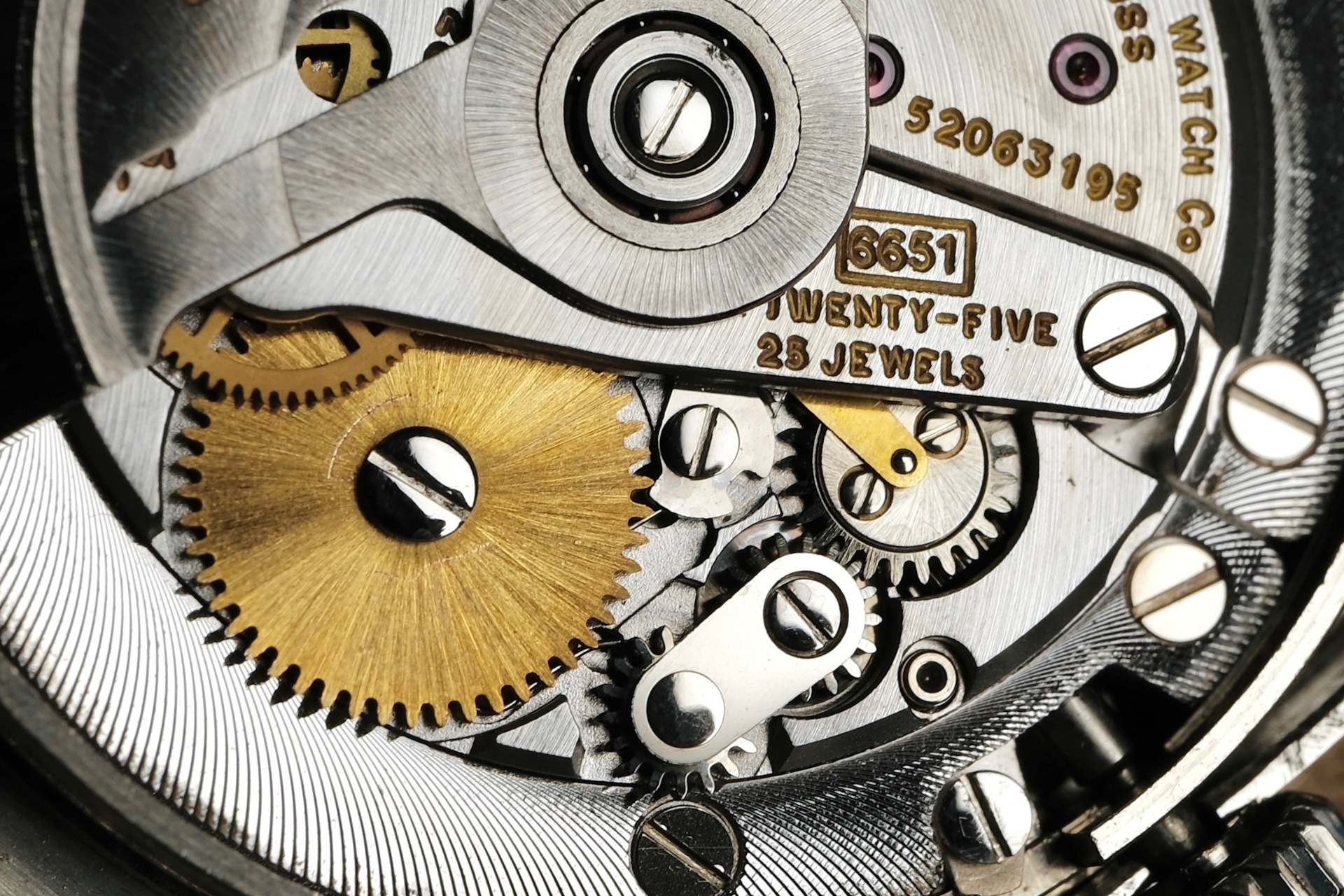 Longines movement from the 1960s