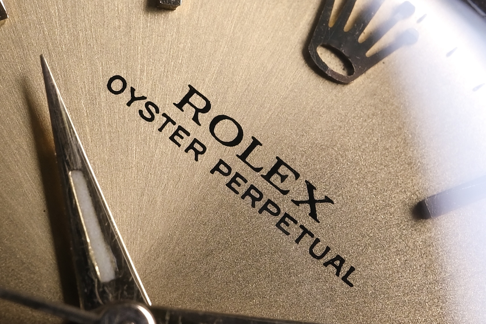 Rolex Oyster Perpetual dial