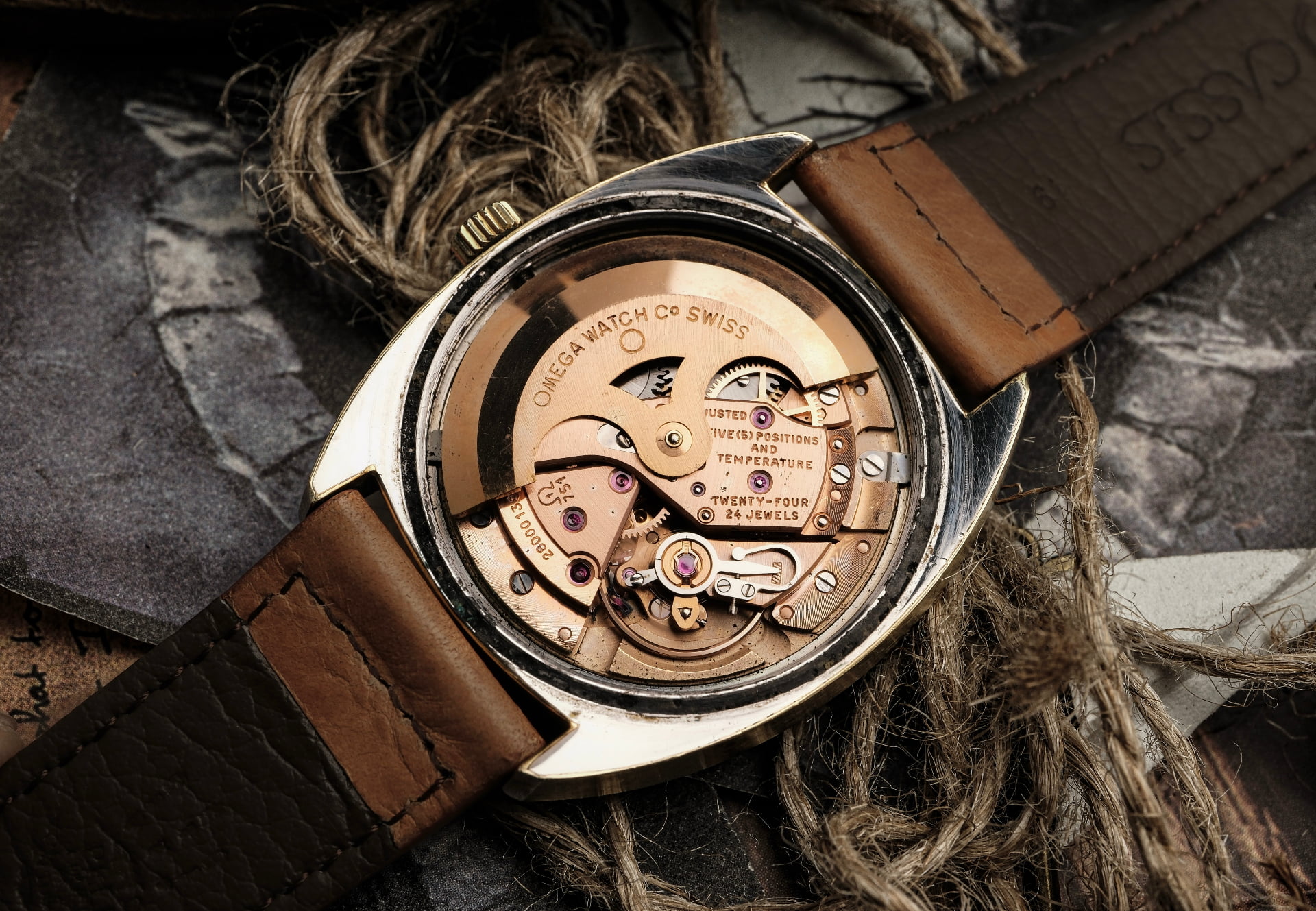 Omega watch mechanism
